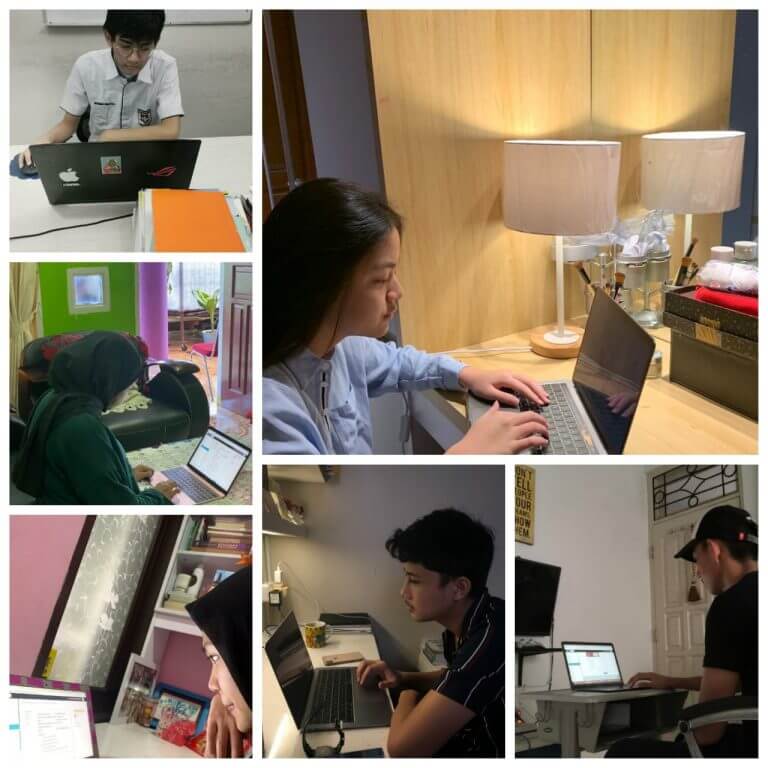 SMA Dwiwarna Belajar Online